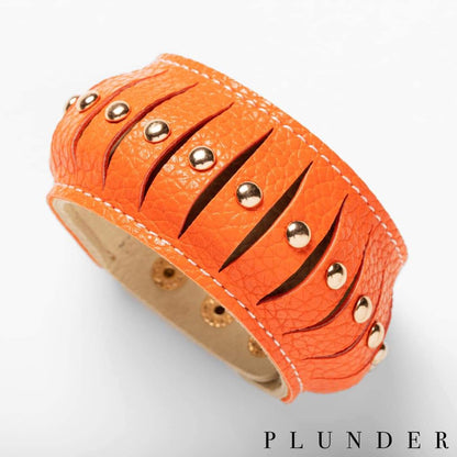 Autumn Gold (leather) Bracelet