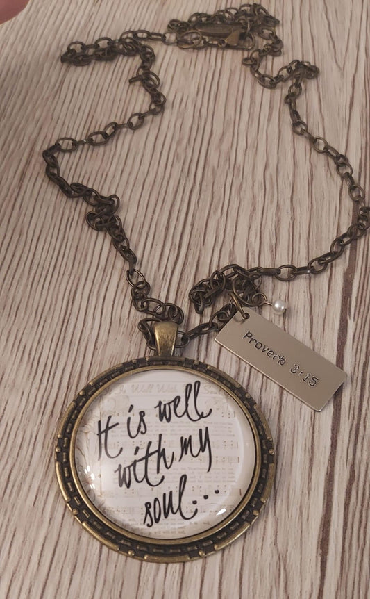 It Is Well Necklace